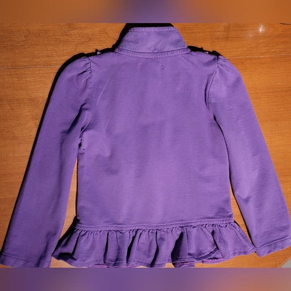 5T Calvin Klein Purple sweatshirt jacket - Picture 2 of 8